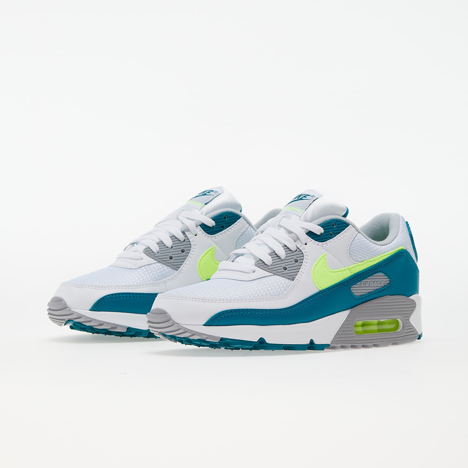 Férfi cipők Nike Air Max III White/ Hot Lime-Spruce-Grey Fog