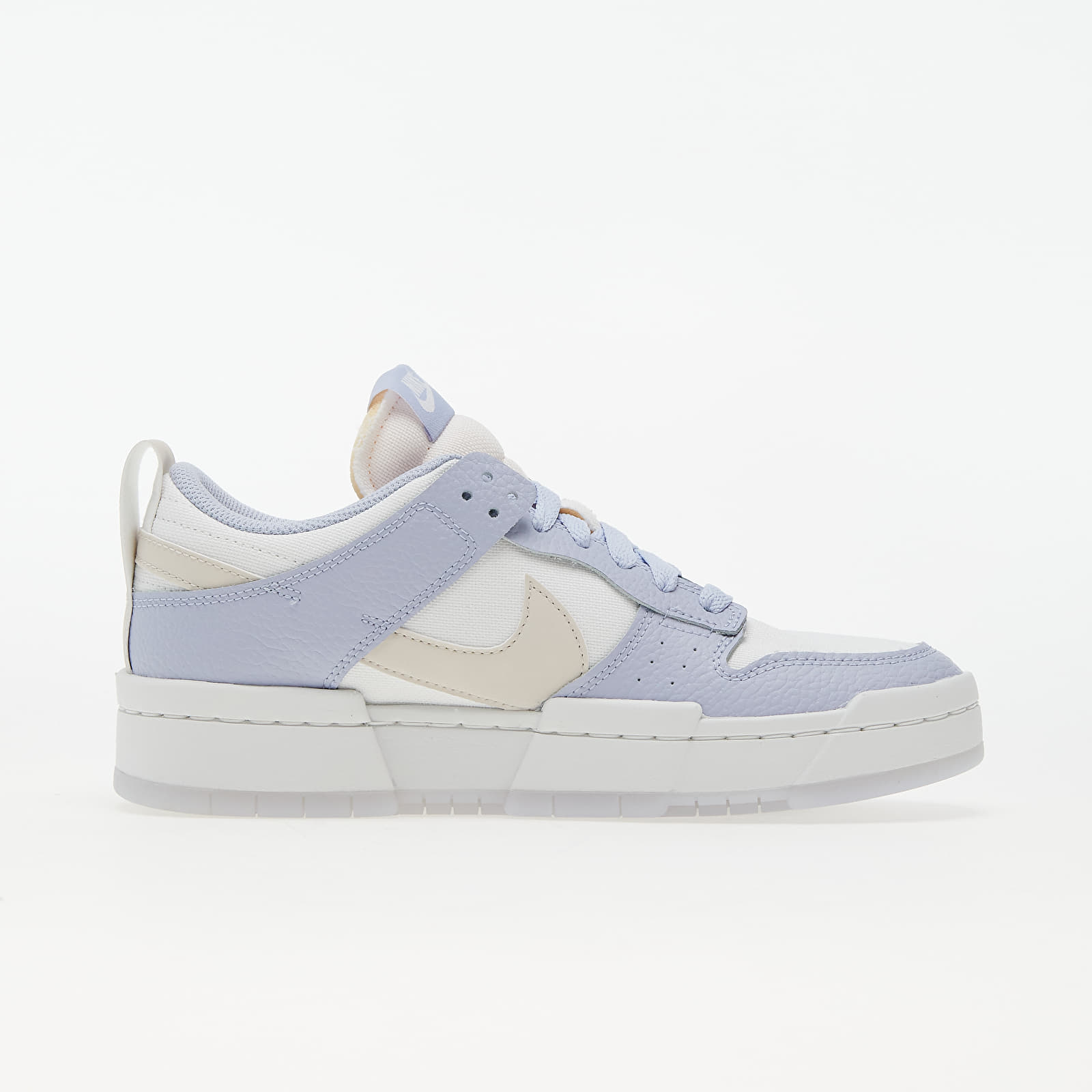 Chaussures et baskets femme Nike W Dunk Low Disrupt Summit White/ Desert Sand-Ghost-Sail