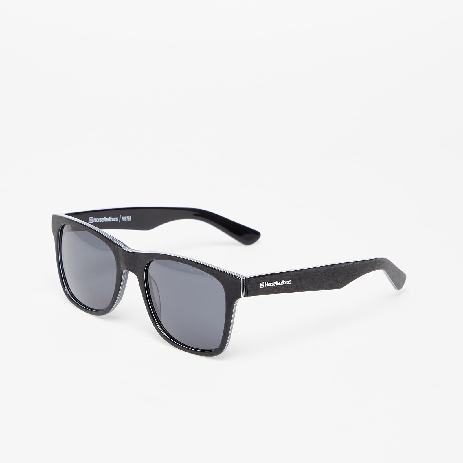 Ochelari de soare Horsefeathers Foster Sunglasses  Brushed Black/Gray