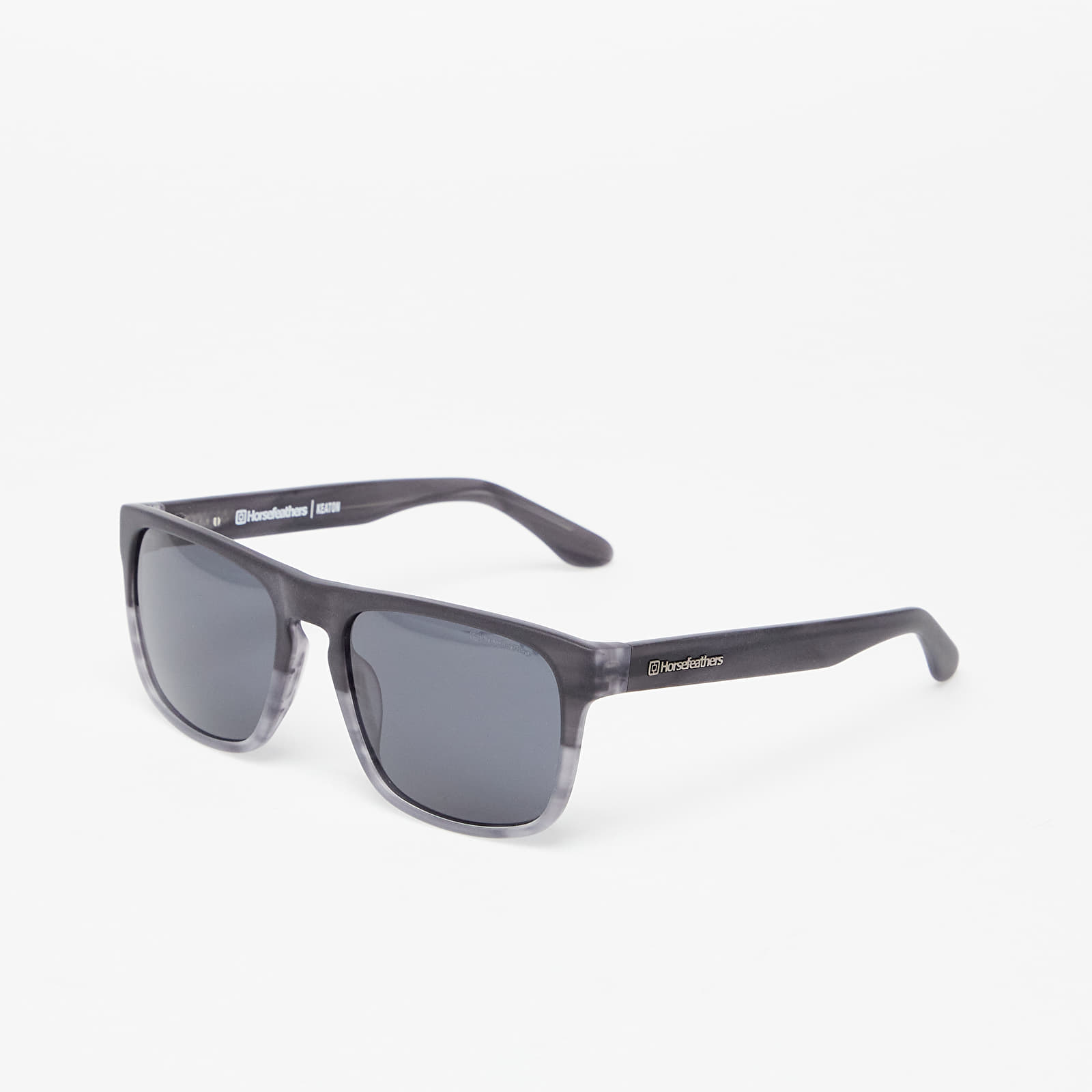 Sunglasses Horsefeathers Keaton Sunglasses  Matt Black Turtle/Gray