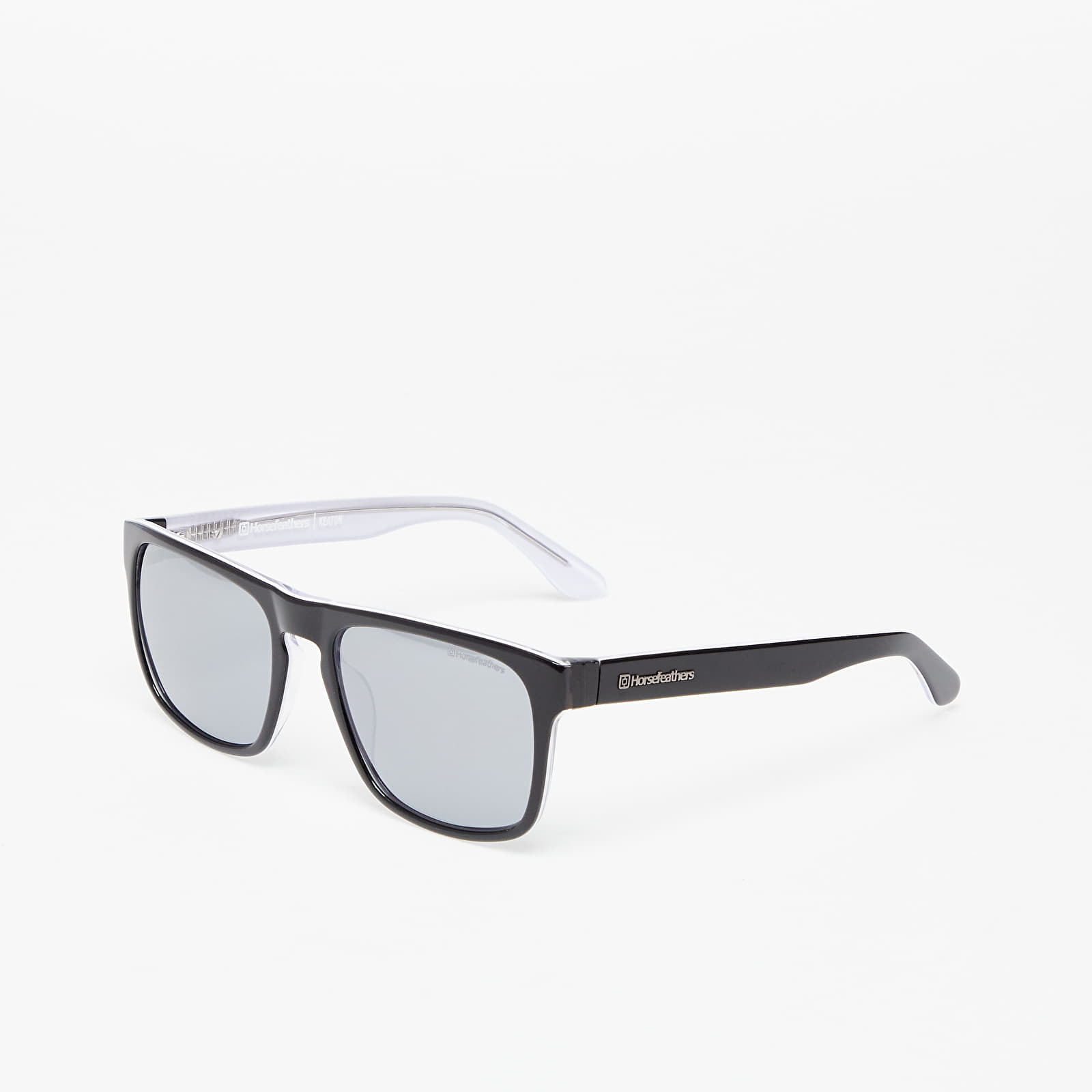 Sluneční brýle Horsefeathers Keaton Sunglasses  Gloss Black/Mirror White
