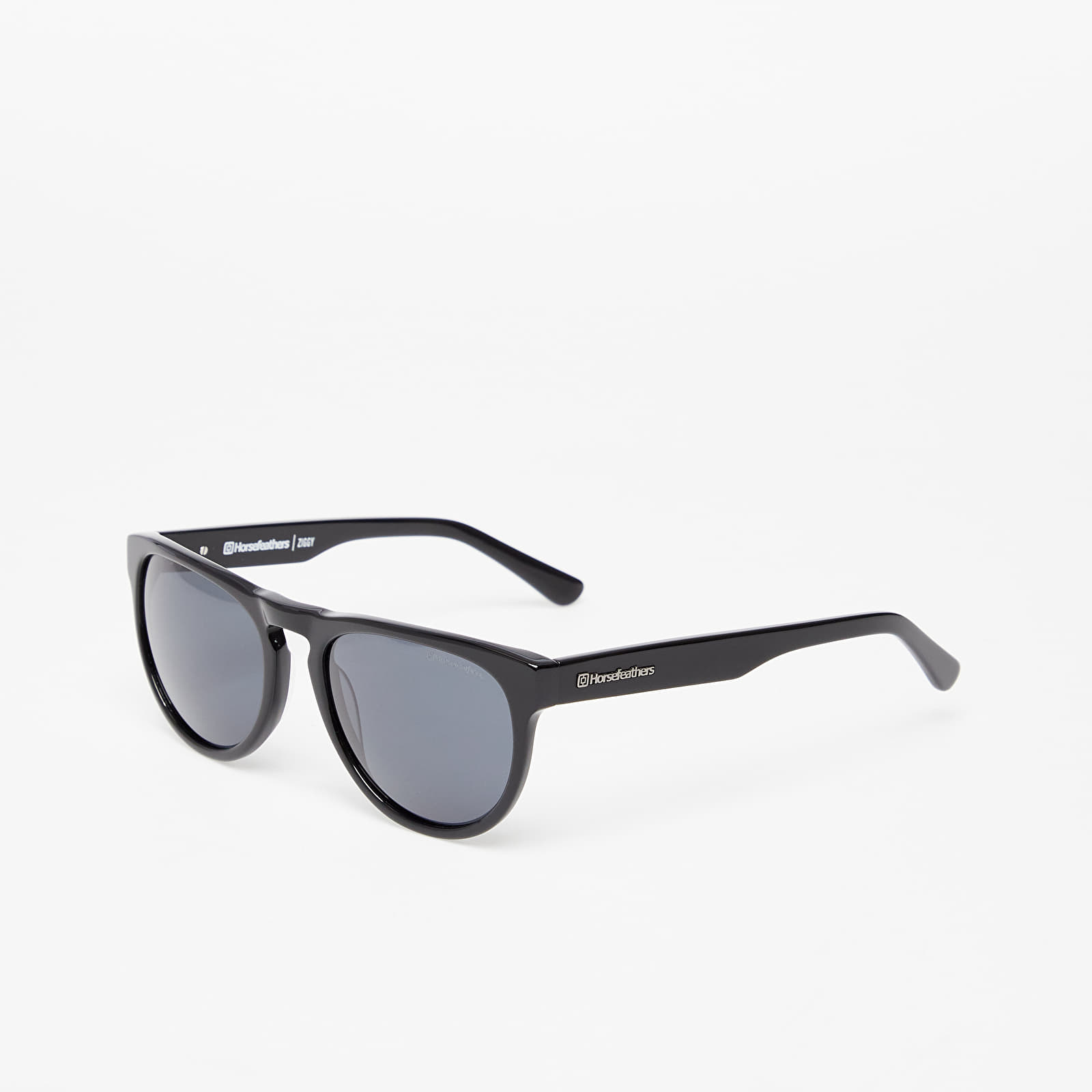 Sunglasses Horsefeathers Ziggy Sunglasses  Gloss Black/Gray