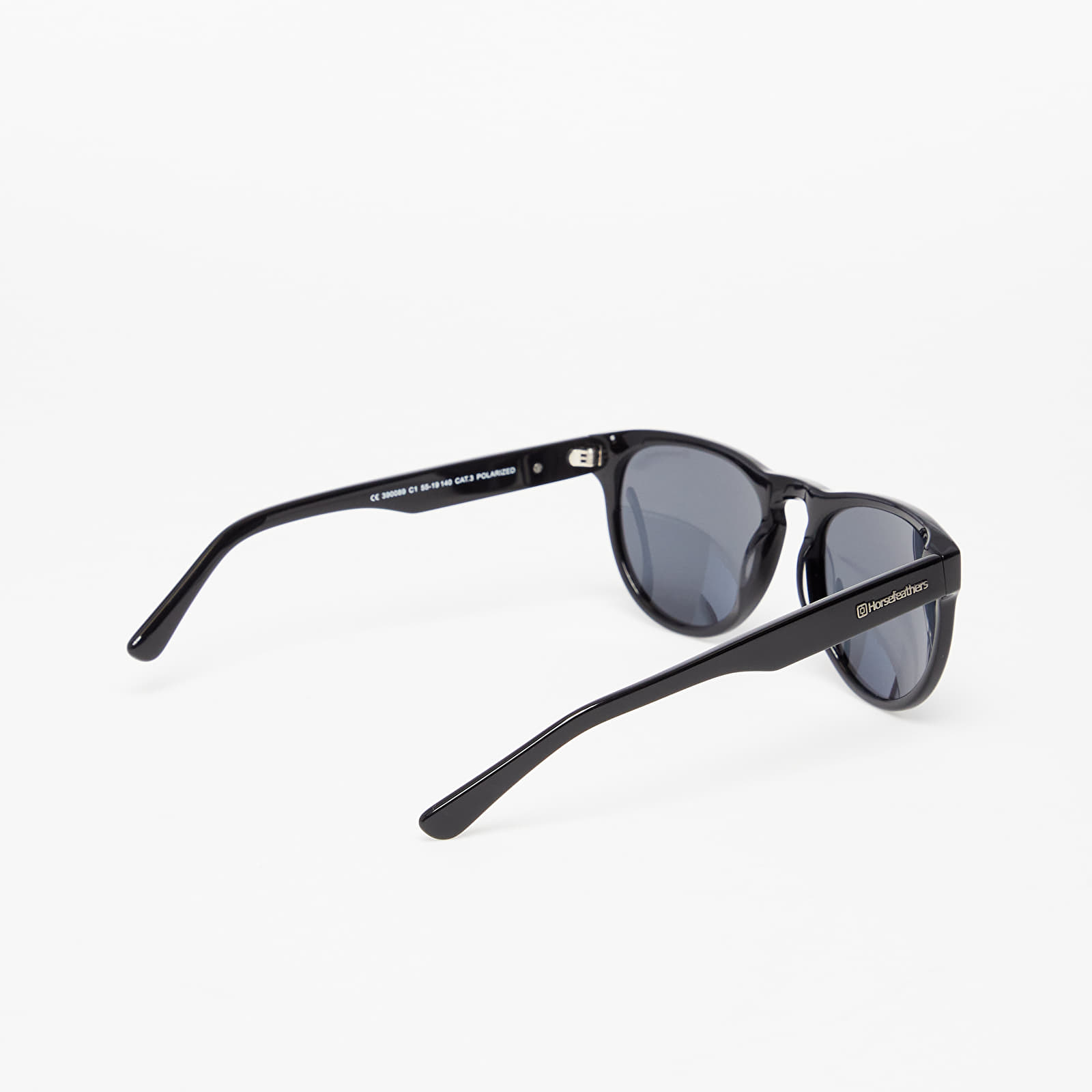 Sunglasses Horsefeathers Ziggy Sunglasses  Gloss Black/Gray