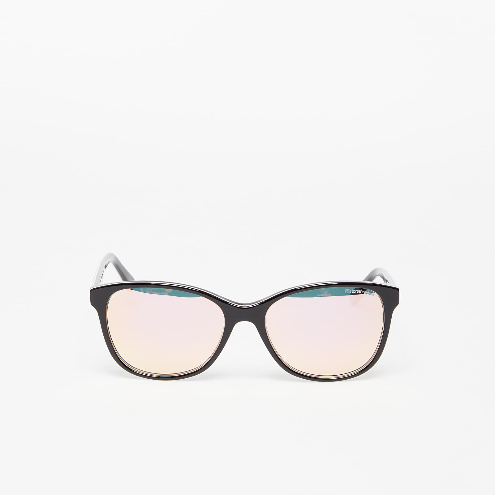 Okulary przeciwsłoneczne Horsefeathers Chloe Sunglasses Gloss Black/Mirror Rose Universal