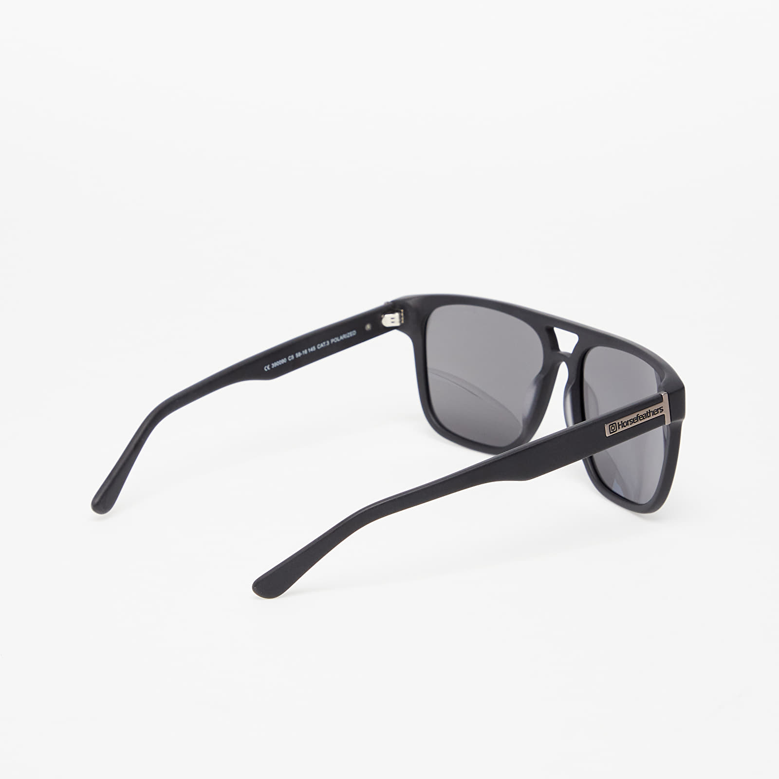 Sunglasses Horsefeathers Trigger Sunglasses  Matt Black/Mirror White