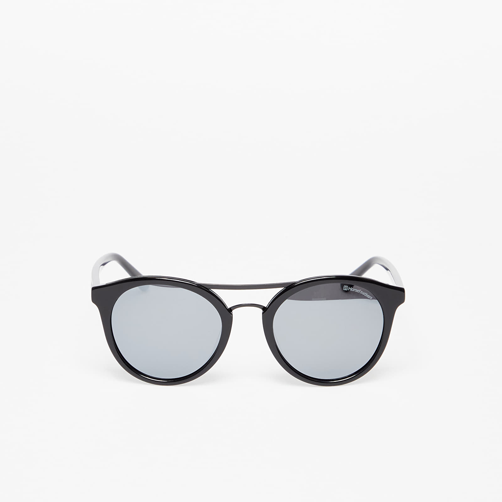 Sunglasses Horsefeathers Nomad Sunglasses Gloss Black/Mirror White