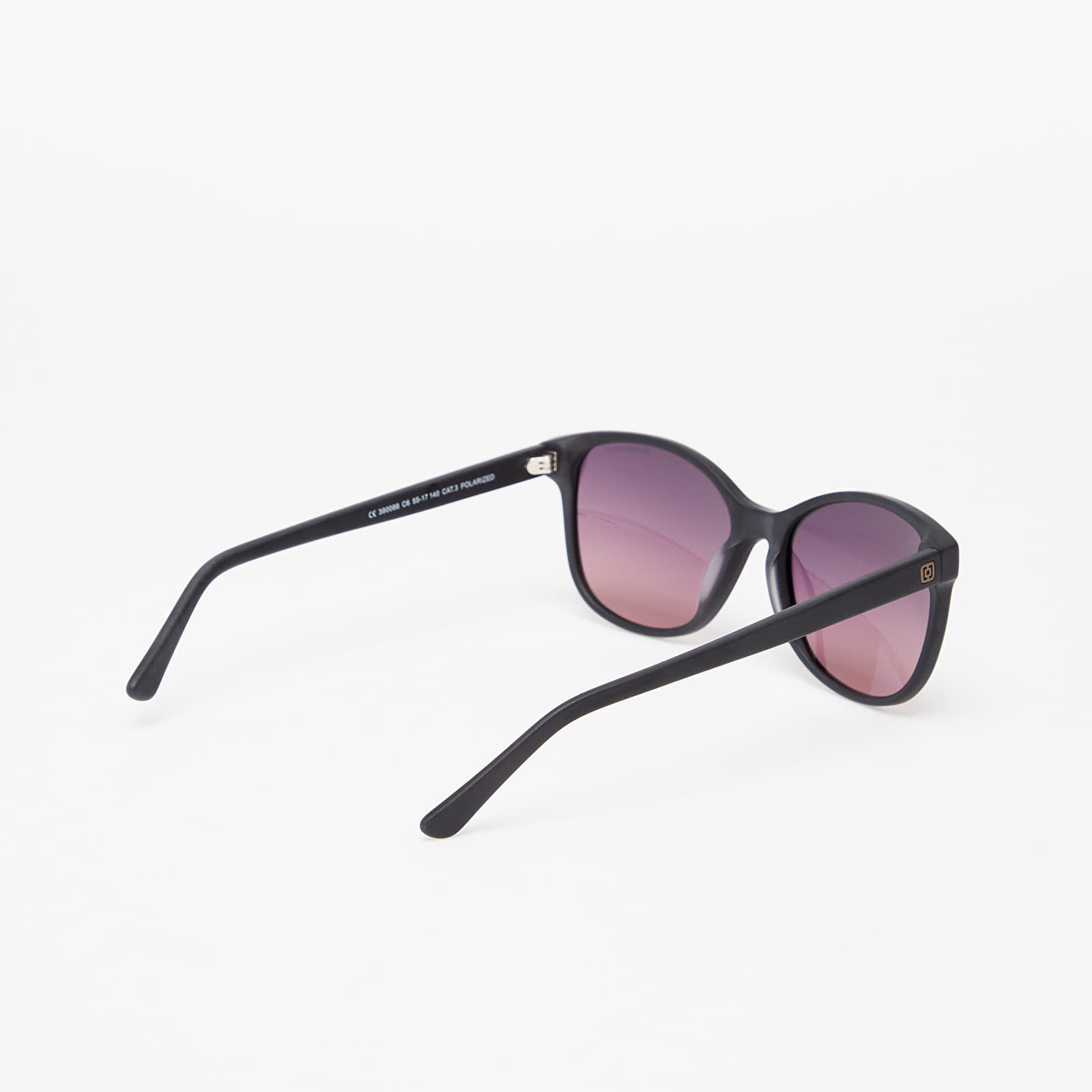 Solglasögon Horsefeathers Chloe Sunglasses  Matt Black/Violet Fade Out