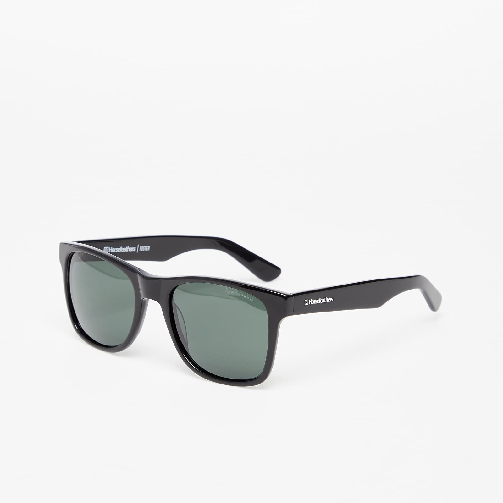 Sonnenbrillen Horsefeathers Foster Sunglasses  Gloss Black/Gray Green