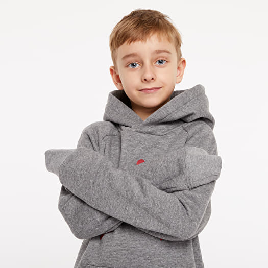 Kids hoodies sweaters Jordan Jumpman Logo Hoodie 2 7Y Carbon Heather Footshop
