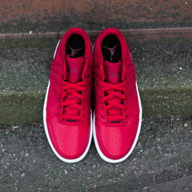 Men s shoes Jordan 1 Flight 4 Low Gym Red Black White Footshop