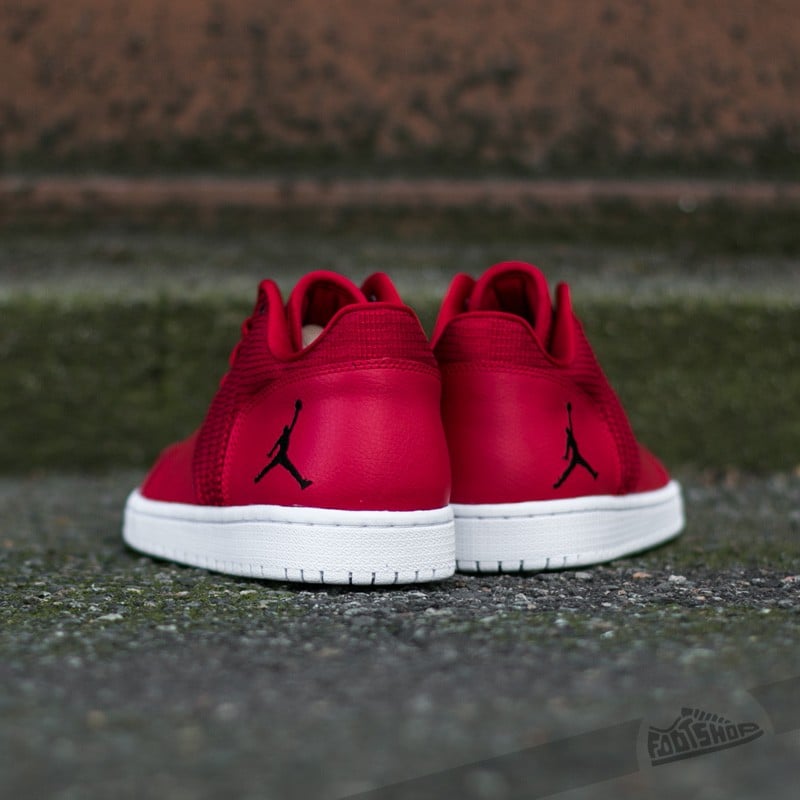 Herren Sneaker und Schuhe Jordan 1 Flight 4 Low Gym Red Black White Footshop