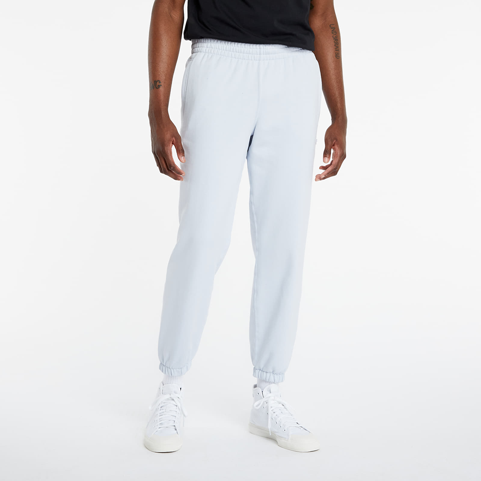 Pantaloni și blugi adidas Premium Sweatpants Halo Blue