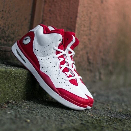 Men s shoes Jordan Flight Tradition White Black Gym Red Footshop