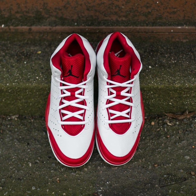 Red and best sale white jordan flights