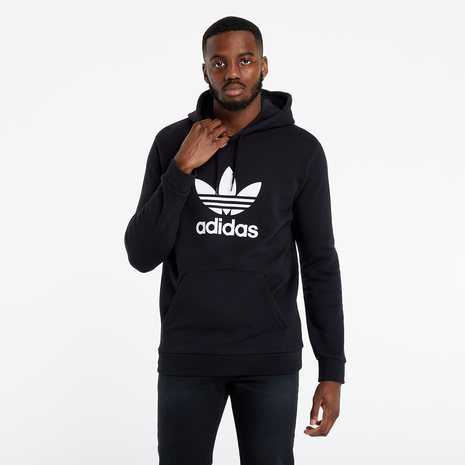 Mens trefoil adidas new arrivals sweatshirt