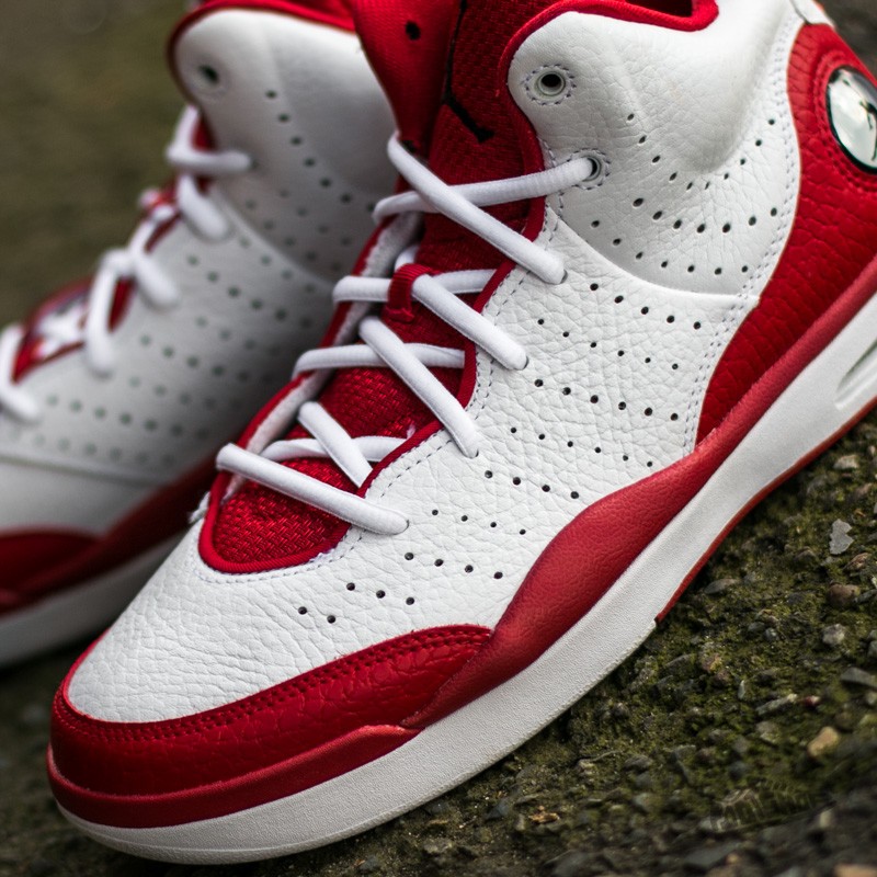 Red and cheap white jordan flights