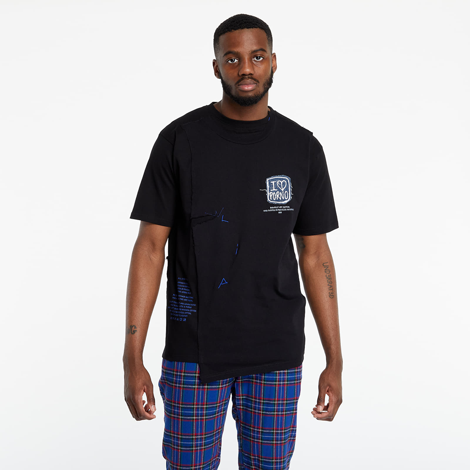 Футболки LIFE IS PORNO Handmade Budapest Tee Black
