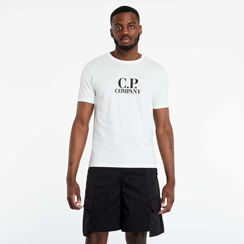 C.P. Company Makó Logo Tee White