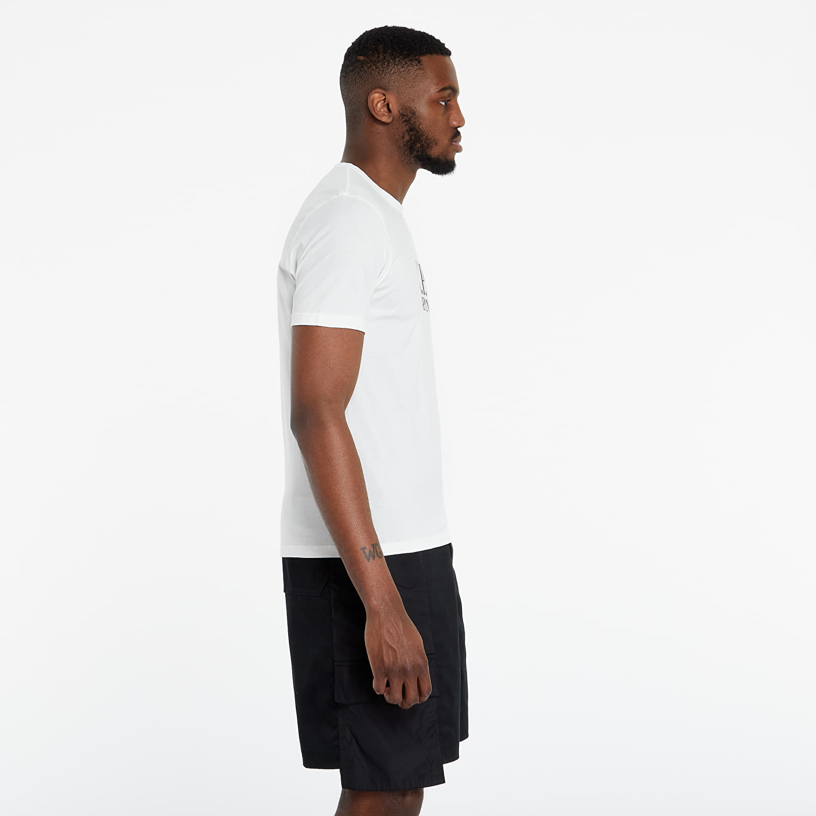 Magliette C.P. Company Makó Logo Tee White
