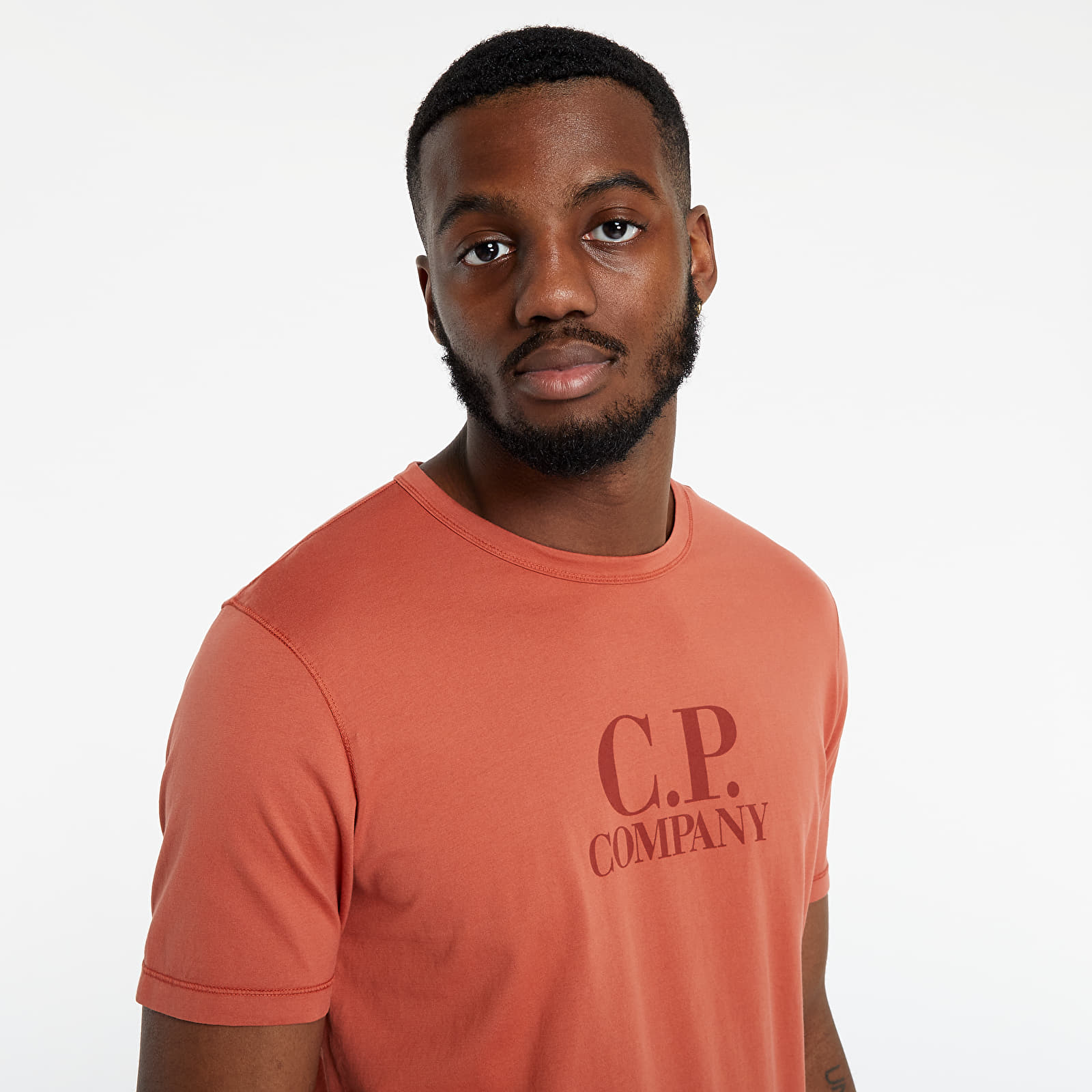 Cp company orange discount t shirt