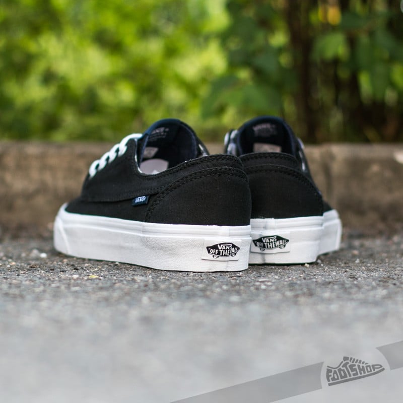 Vans brigata black top and white