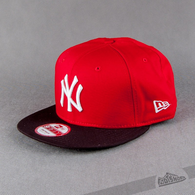 Caps New Era 9FIFTY Mlb Cotton Block NY Yankees Red/Black