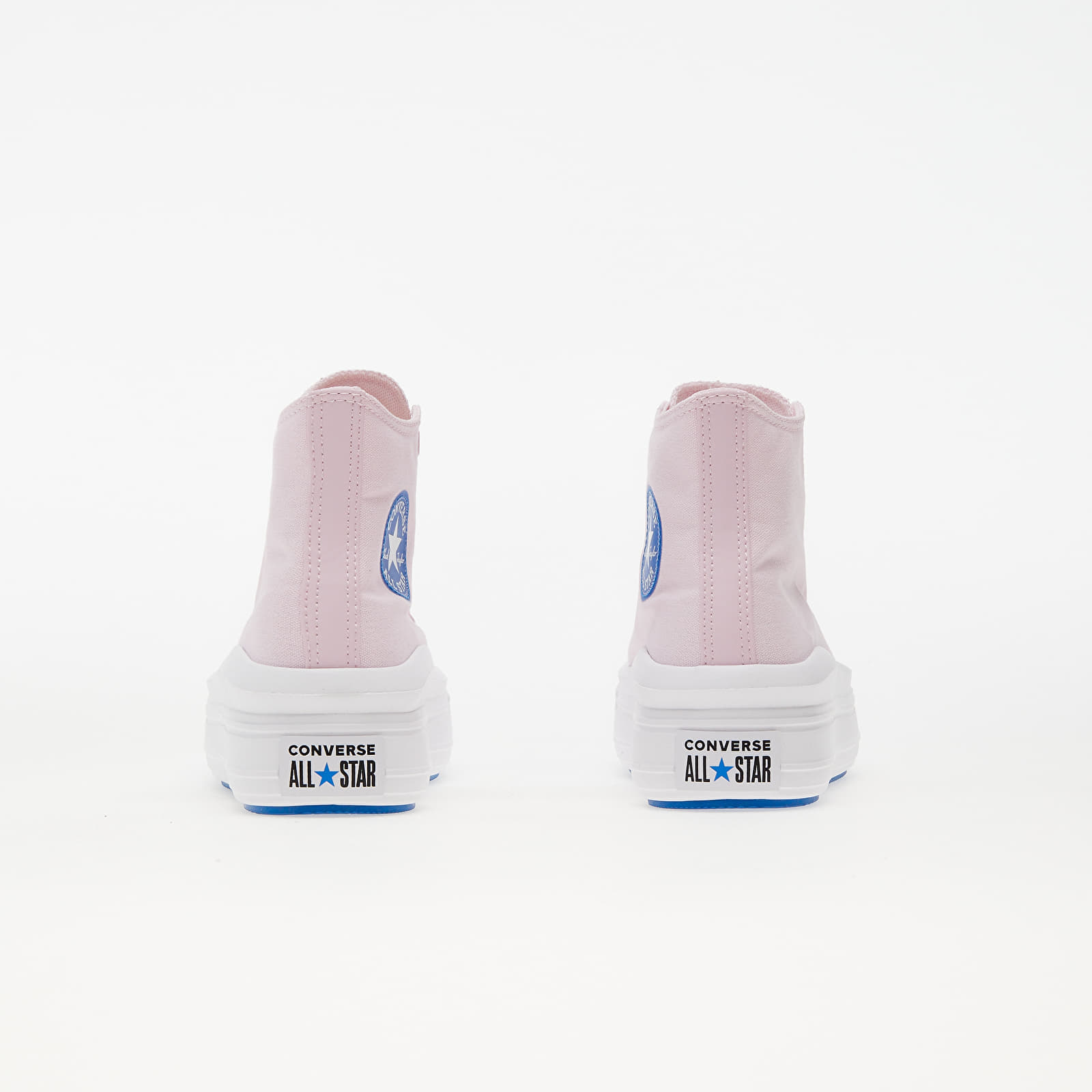 White pink and blue sale converse