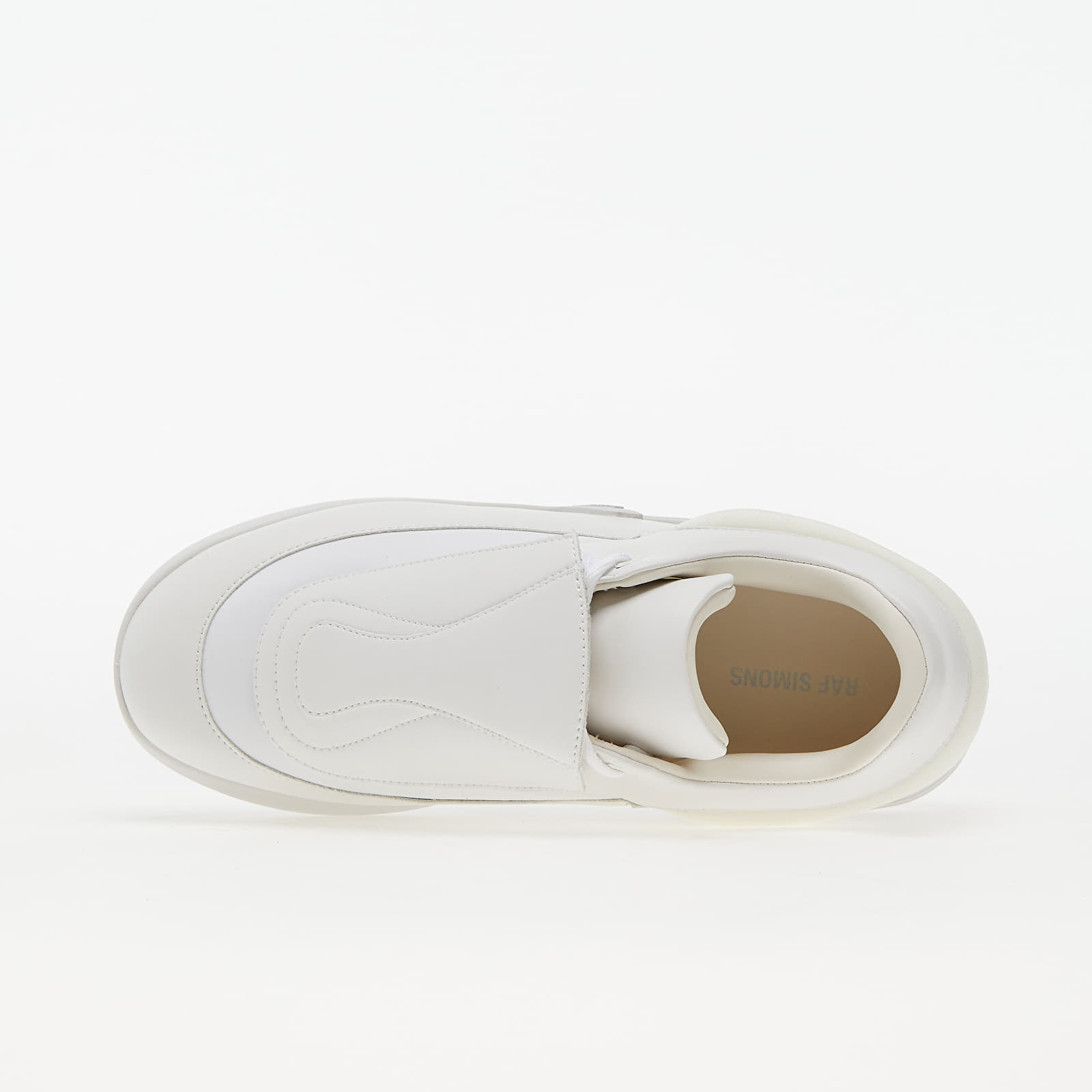 Raf simons hotsell velcro low white
