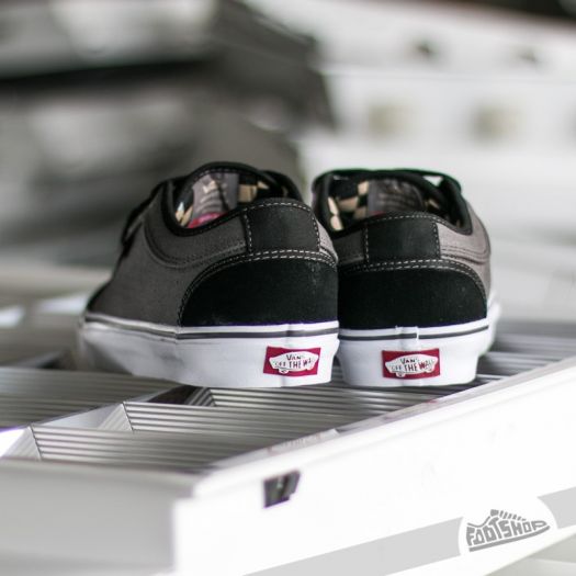 Vans herringbone black online