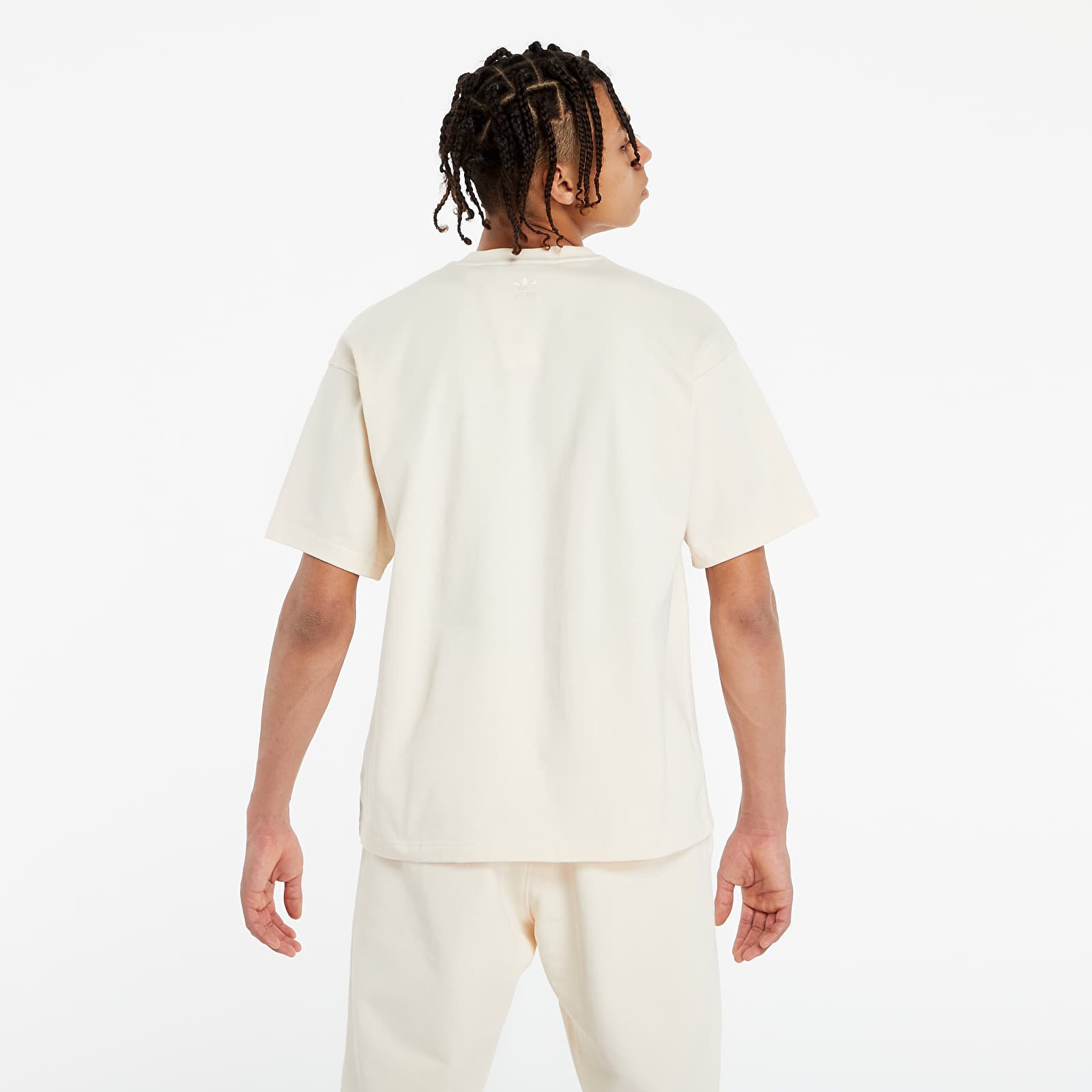 T-shirts adidas x Pharrell Williams Basics Tee Ecru Tint