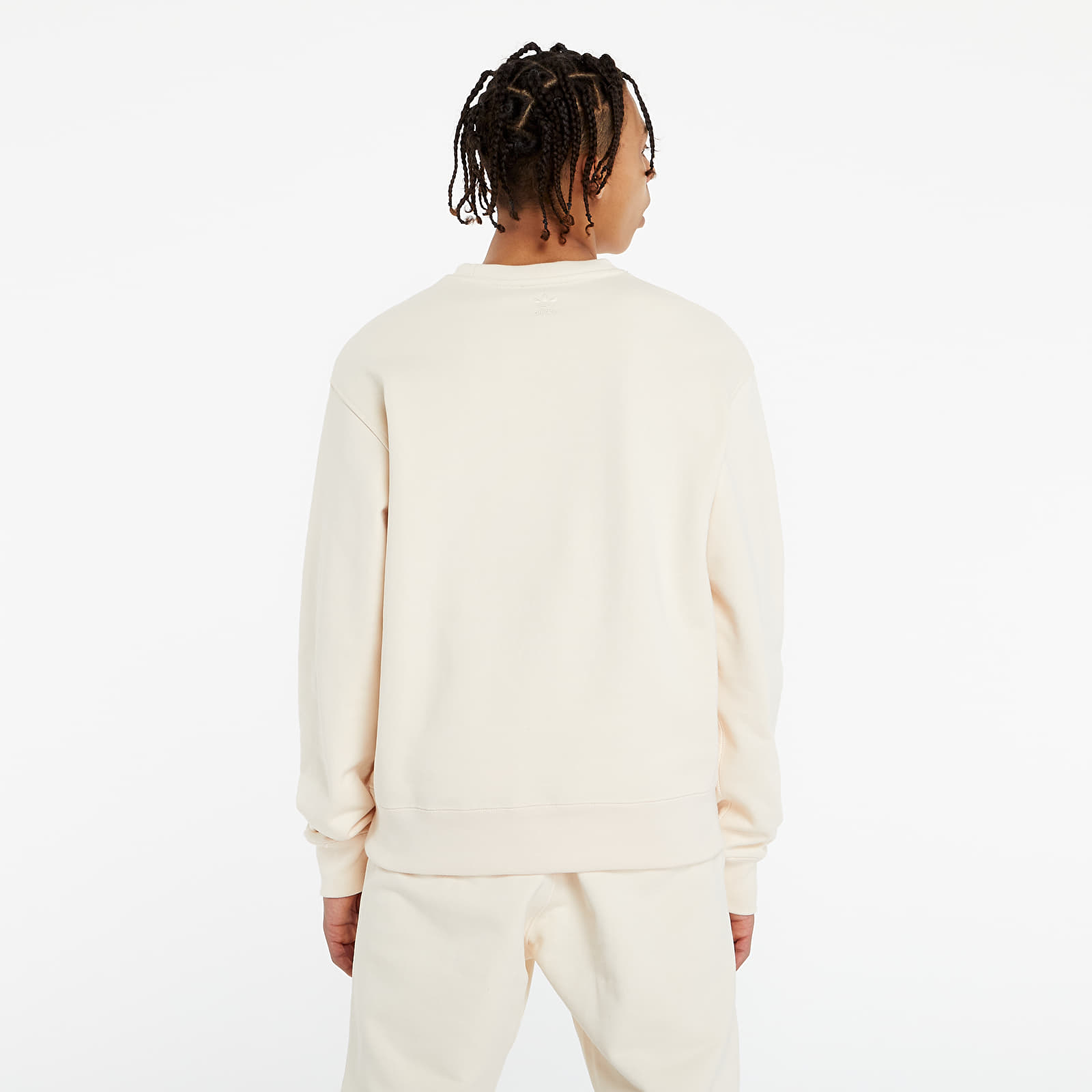 Hoodies and sweatshirts  adidas x Pharrell Williams Basics Crewneck Ecru Tint