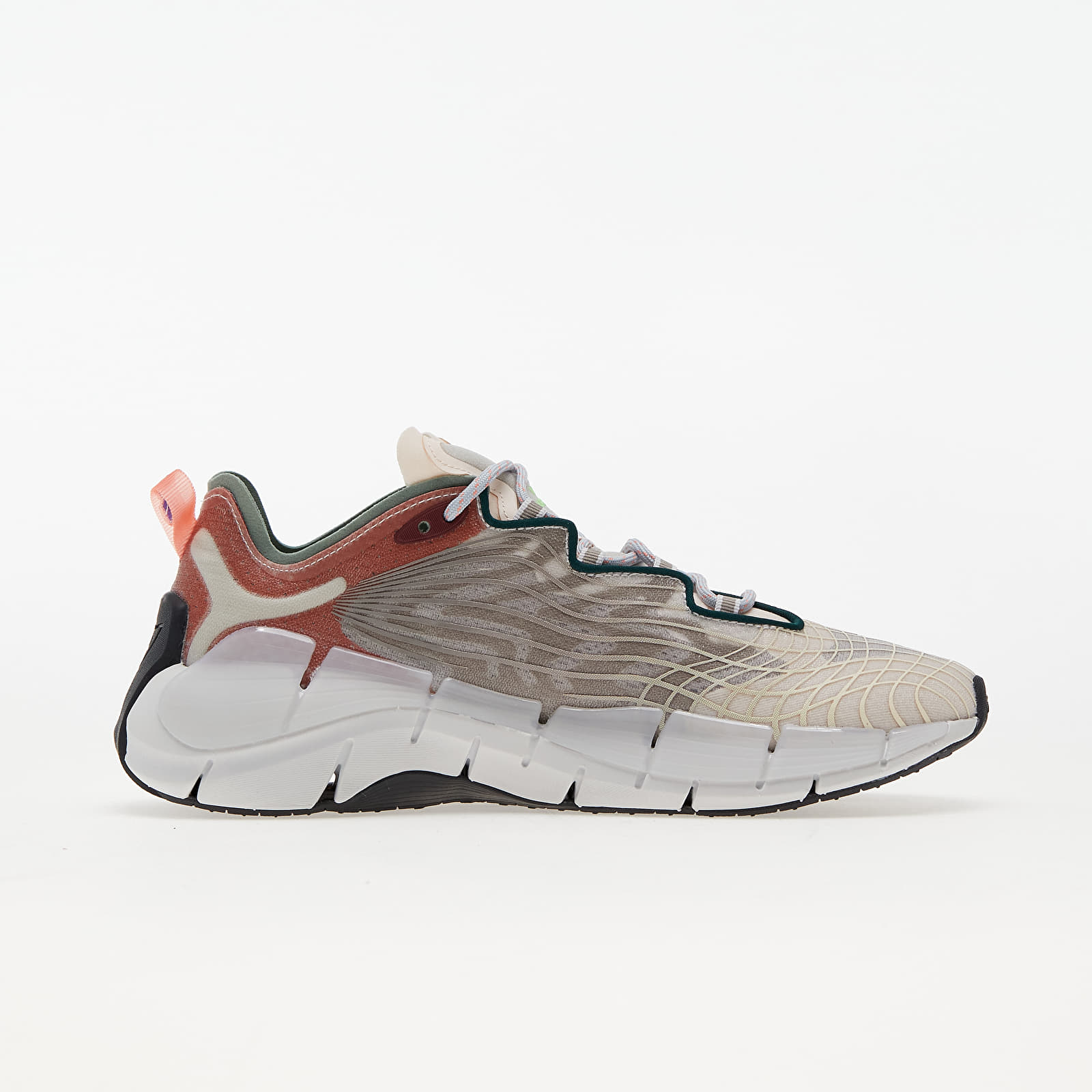 Damen Sneaker und Schuhe Reebok Zig Kinetica II Cer Pink/ Beige/ Neon Mint