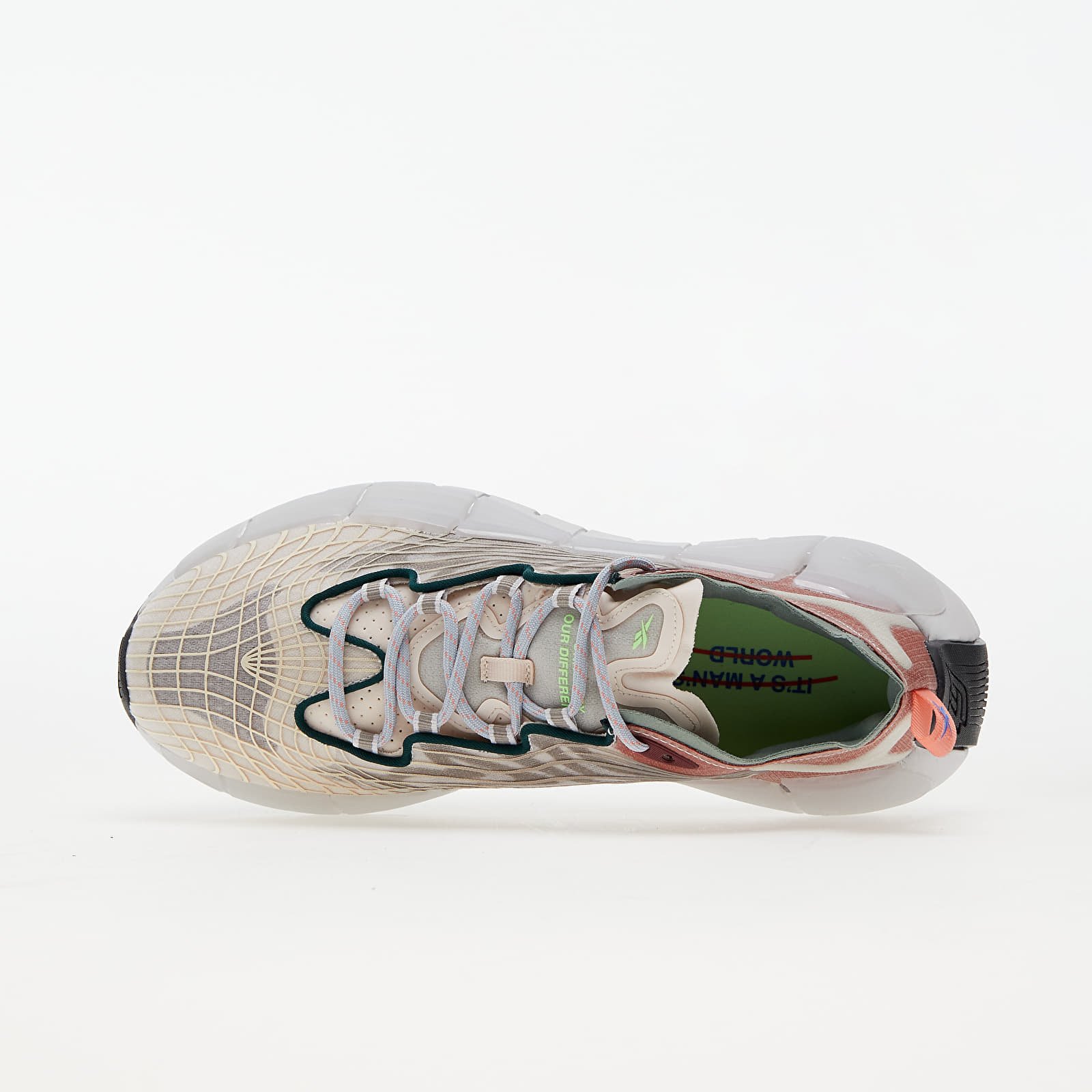 Damen Sneaker und Schuhe Reebok Zig Kinetica II Cer Pink/ Beige/ Neon Mint