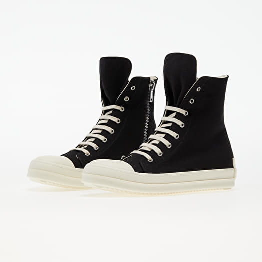 Rick Owens DRKSHDW Sneaks Black/ Milk | Footshop