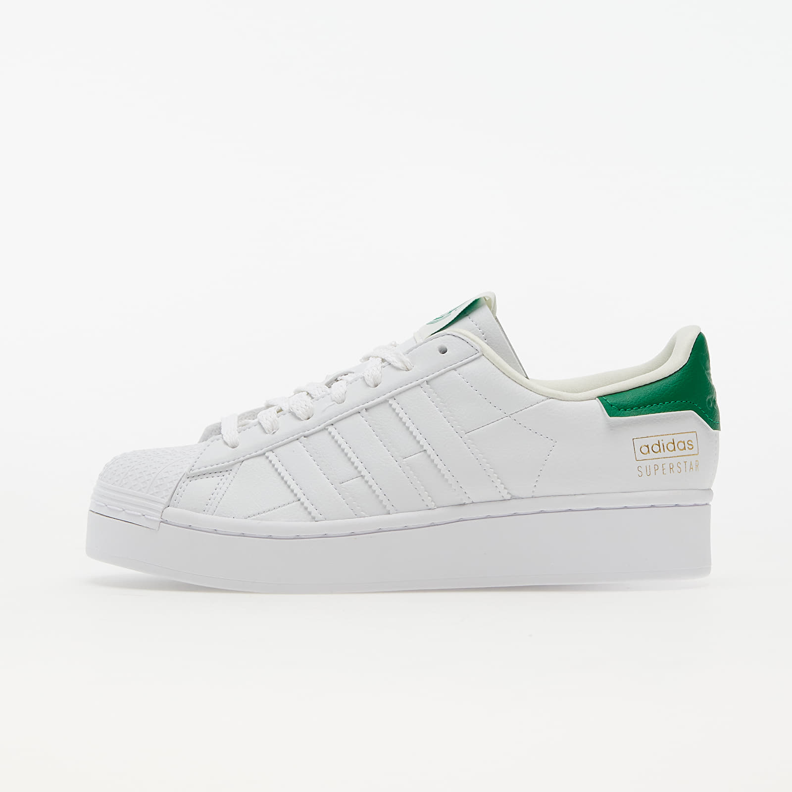 Dámske topánky a tenisky adidas Superstar Bold W Ftw White/ Off White/ Green
