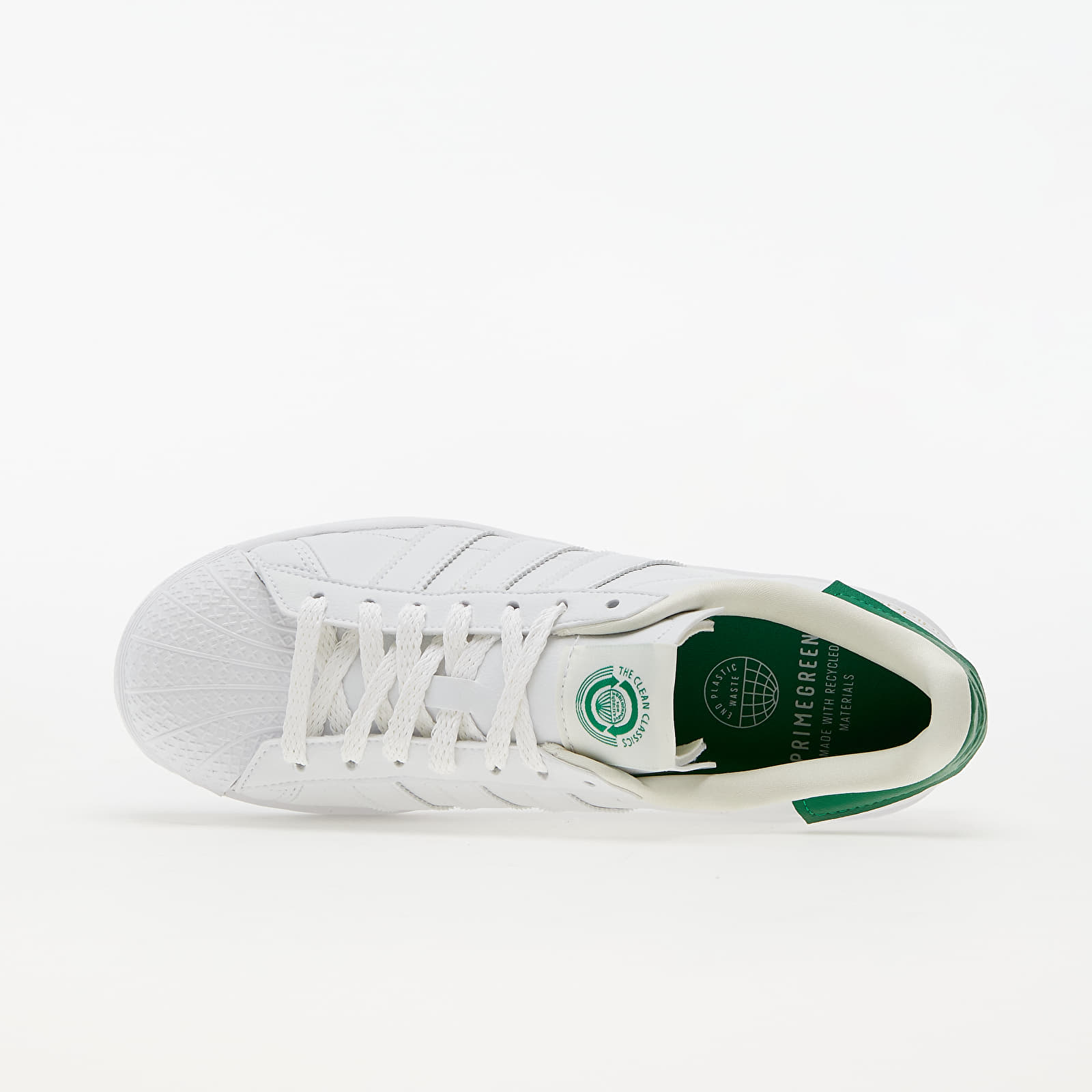 Women s shoes adidas Superstar Bold W Ftw White Off White Green Footshop