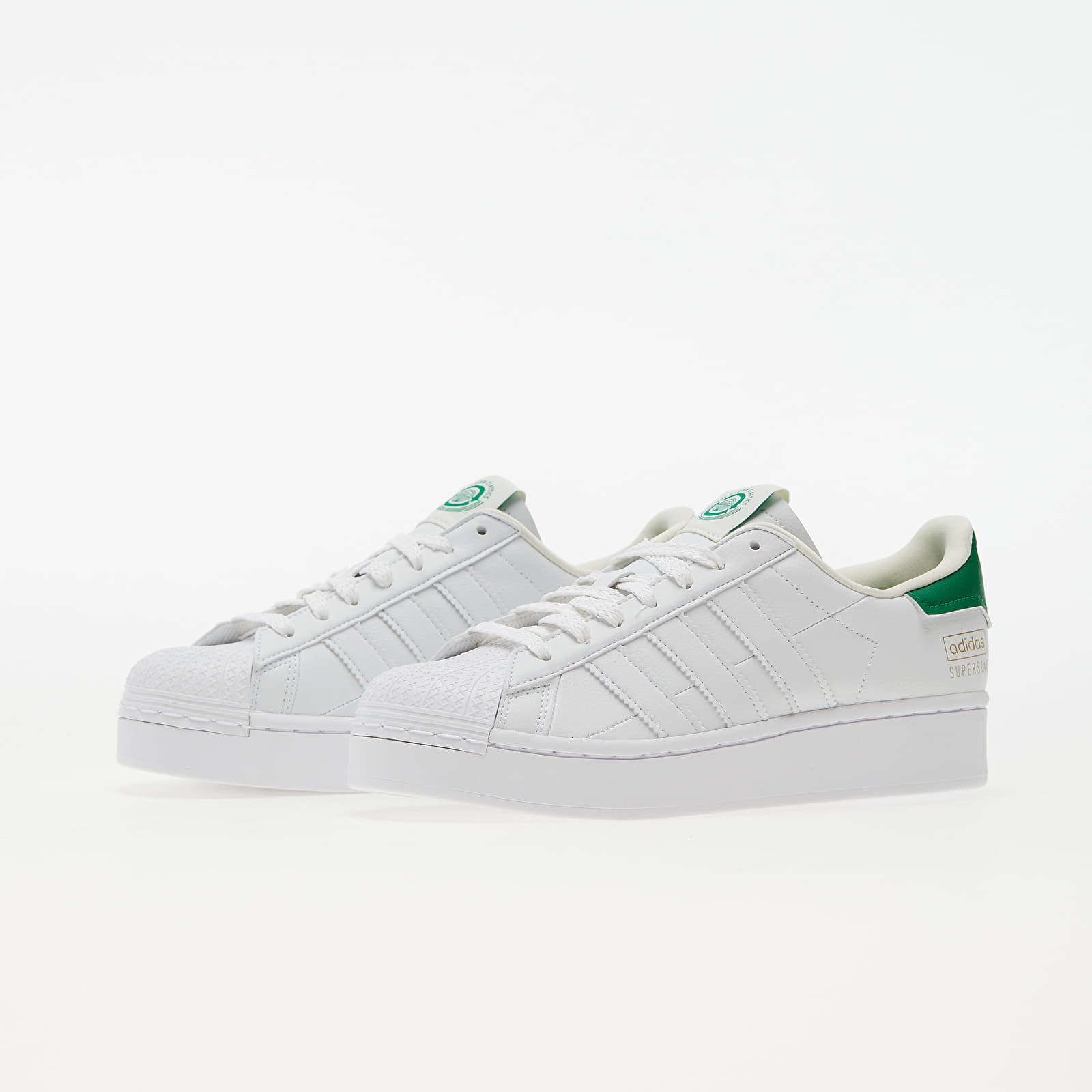 Încălțăminte și sneakerși pentru femei adidas Superstar Bold W Ftw White/ Off White/ Green