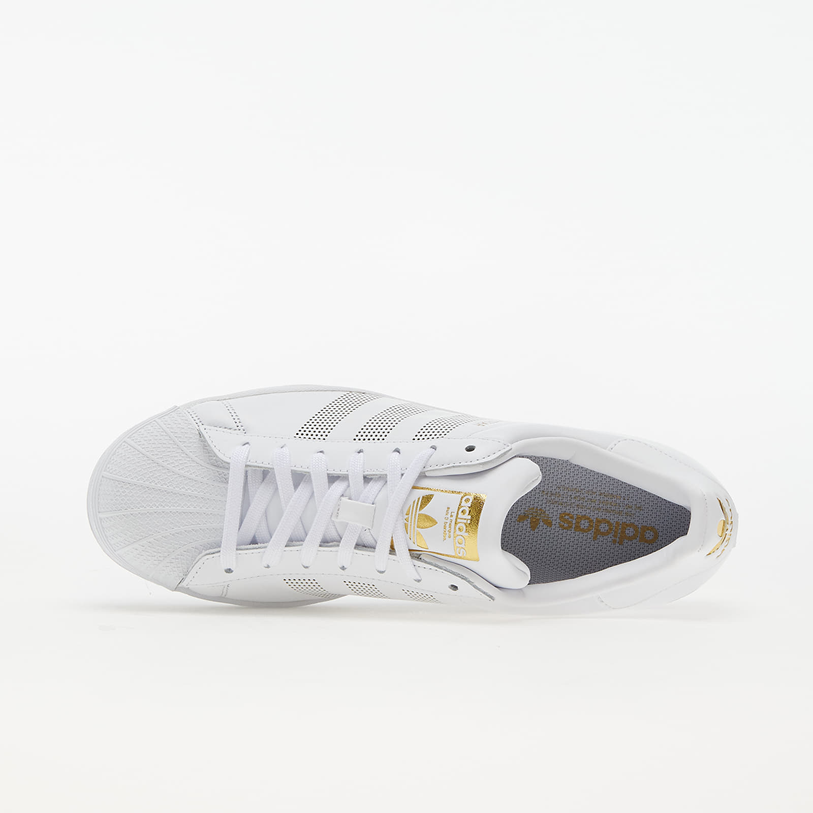 Pánské tenisky a boty adidas Superstar Ftw White/ Ftw White/ Gold Metalic