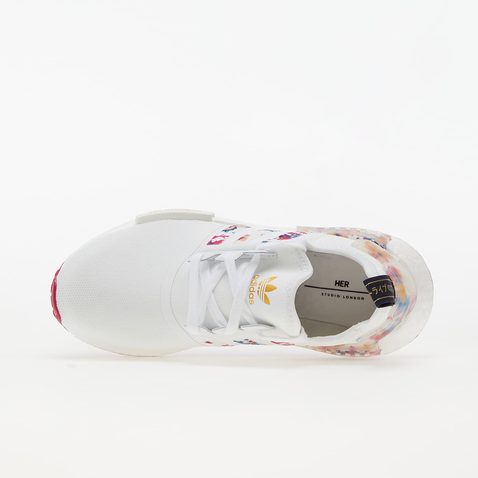 Dmsk tenisky a boty adidas NMD_R1 W Ftw White/ Bold Pink/ Legend Ink  (FY3666) | Footshop