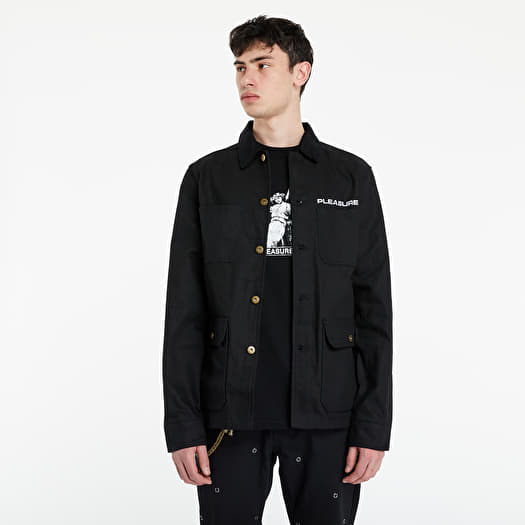 ジャケット・アウター Pleasures Spike Chore Jacket (Black) XXL Pleasures Spike Chore Jacket (Black) XXL ブルゾン