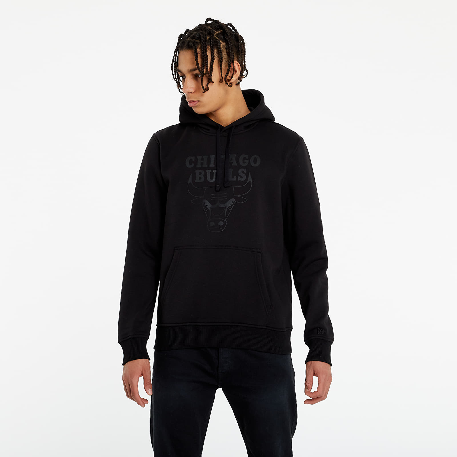 Sudaderas New Era Team Logo Po Hoody Chicago Bulls Black