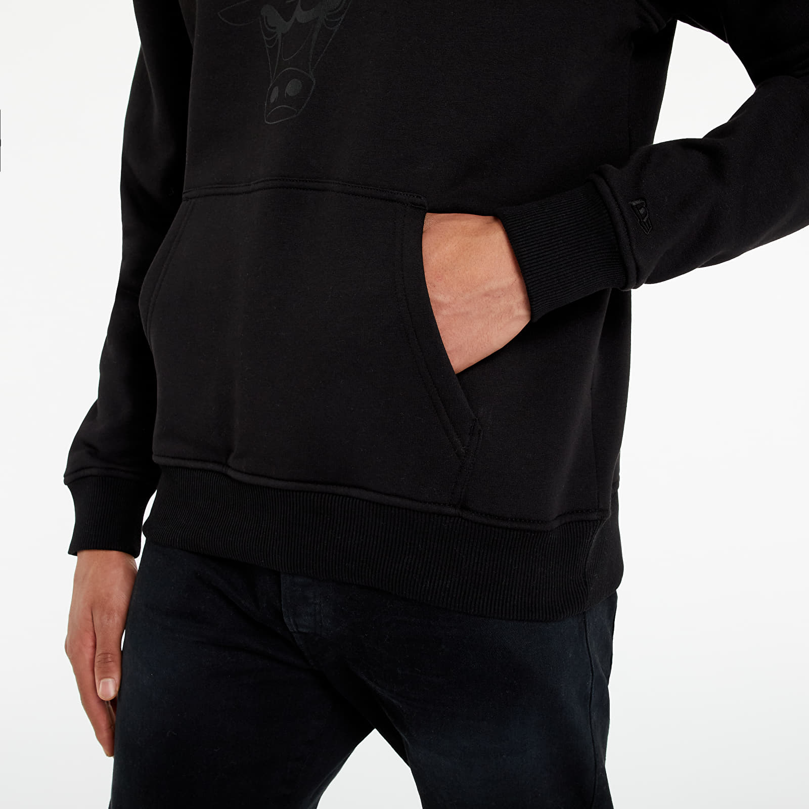 Sudaderas New Era Team Logo Po Hoody Chicago Bulls Black