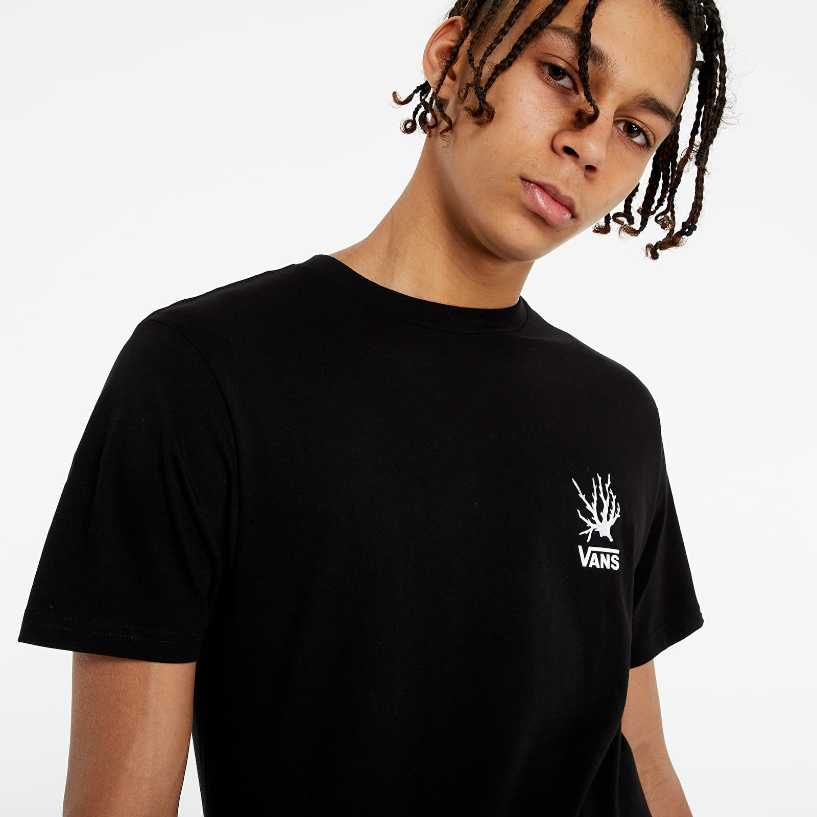 Magliette Vans Reality Coral Short Sleeve Tee Black