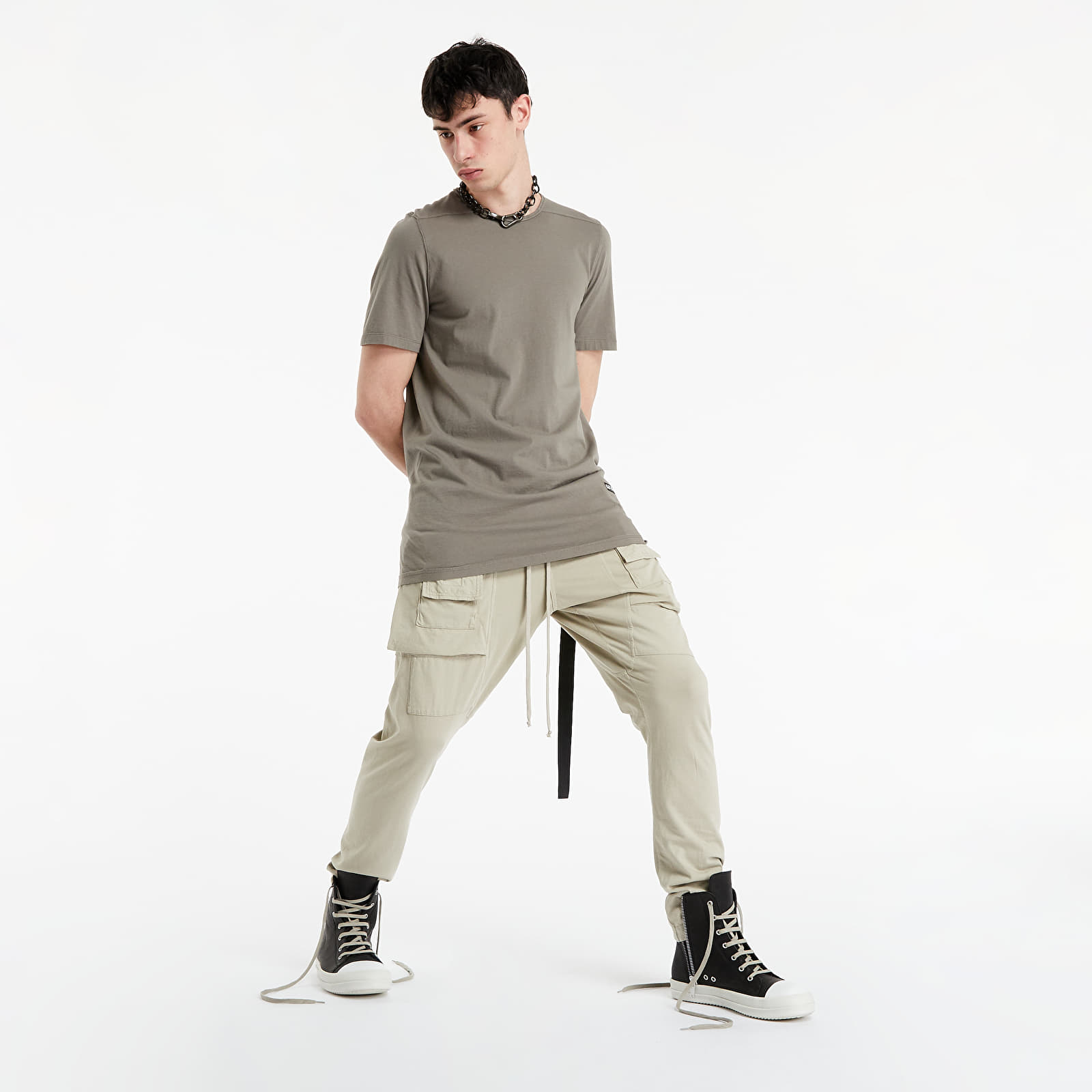 Pants and jeans Rick Owens DRKSHDW Creatch Cargo Drawstring Pearl