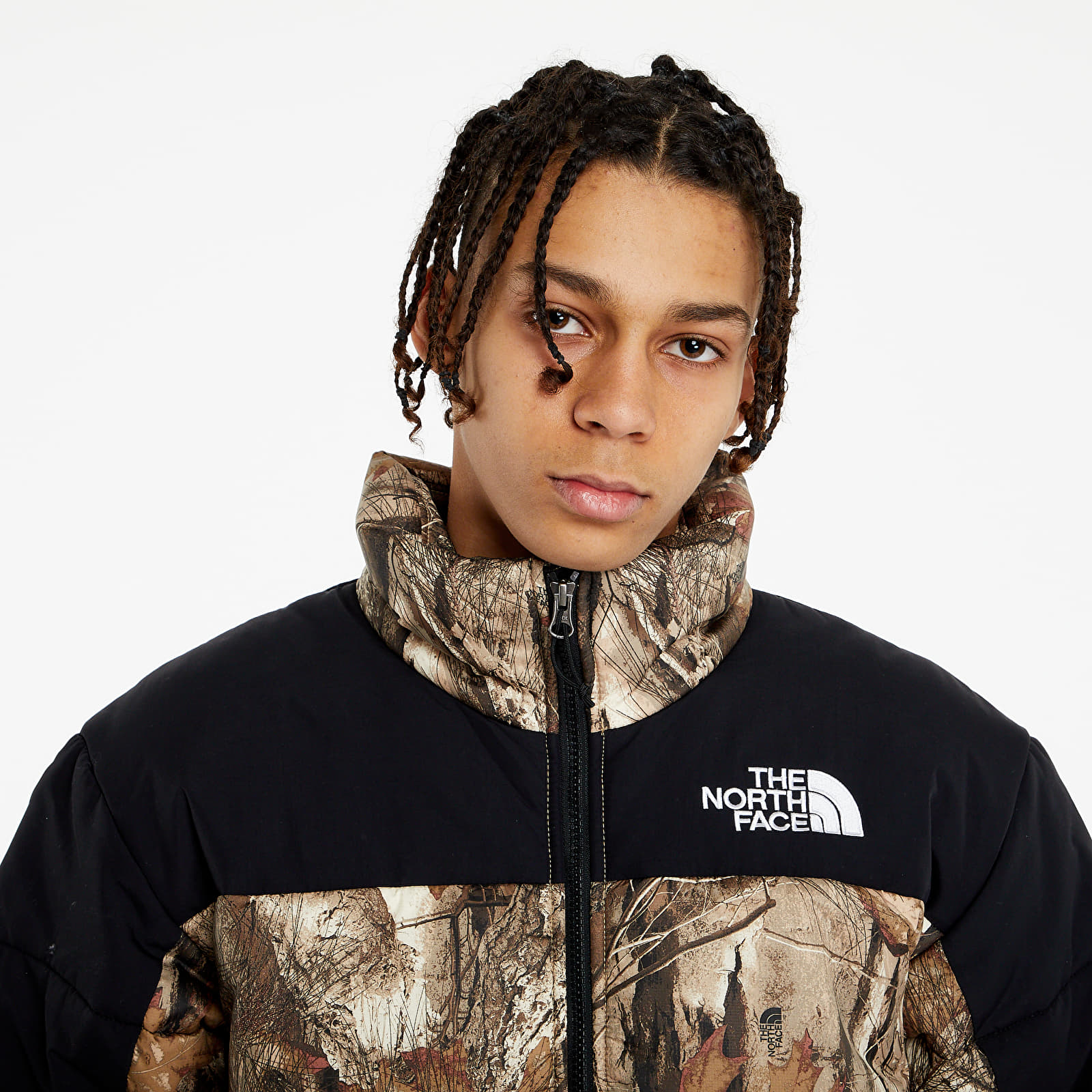 Geci The North Face Himalayan Insulated Jacket Brown