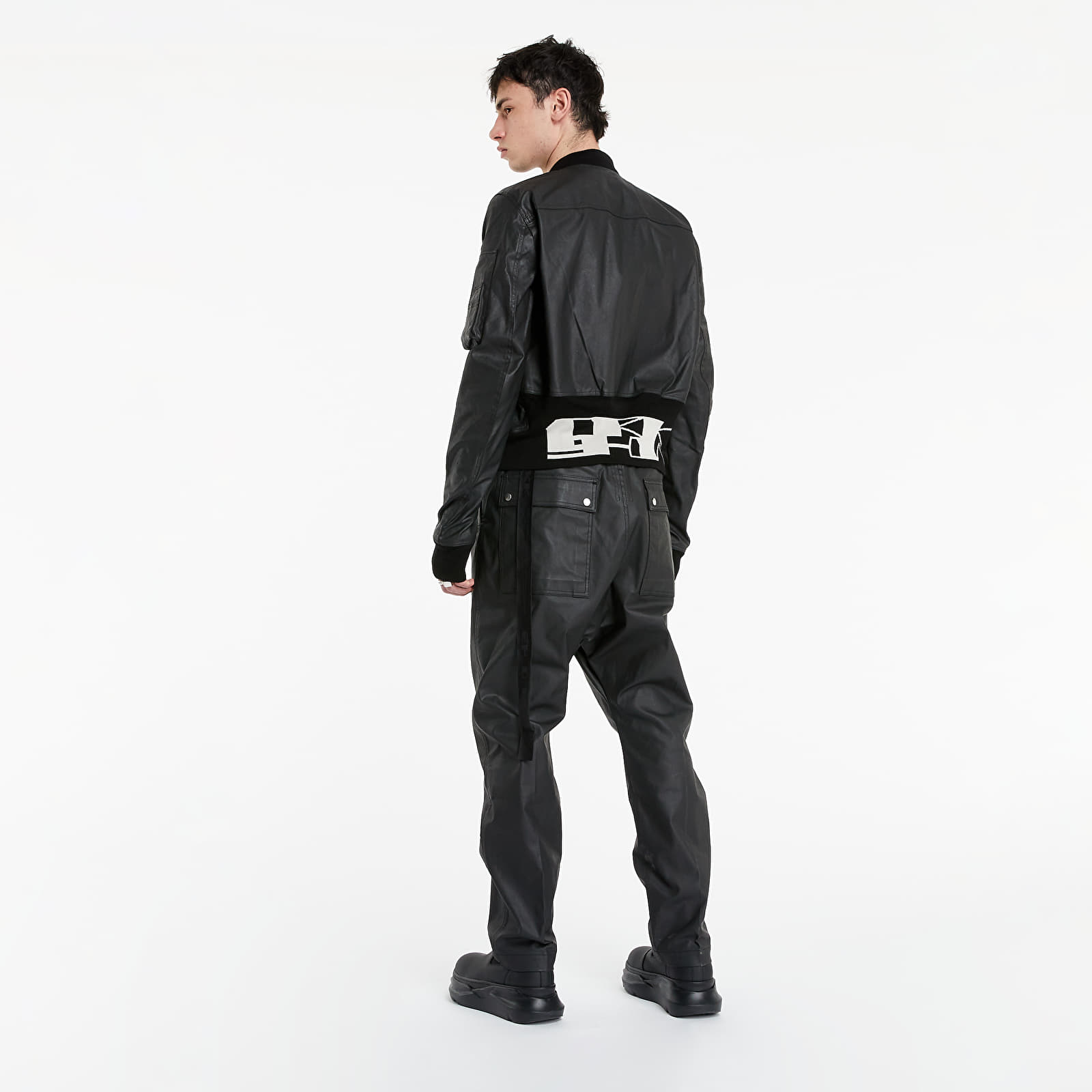 Тениски Rick Owens Level Tee Black/ Pearl