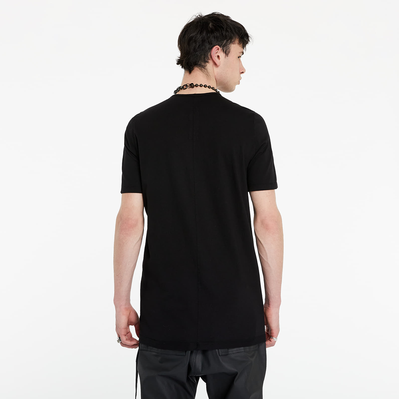 Тениски Rick Owens Level Tee Black/ Pearl