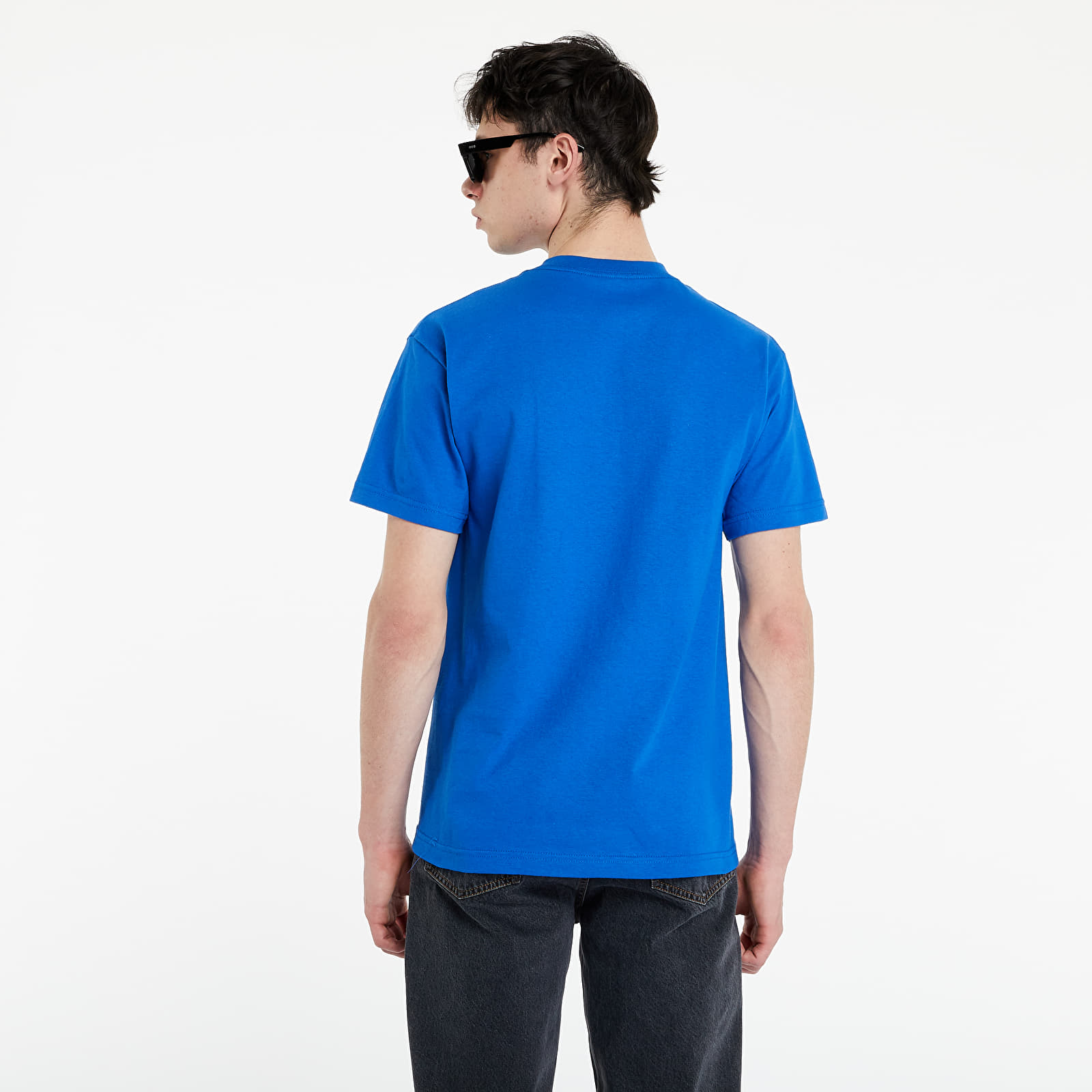 T-shirts PLEASURES Gossip Tee Royal Blue