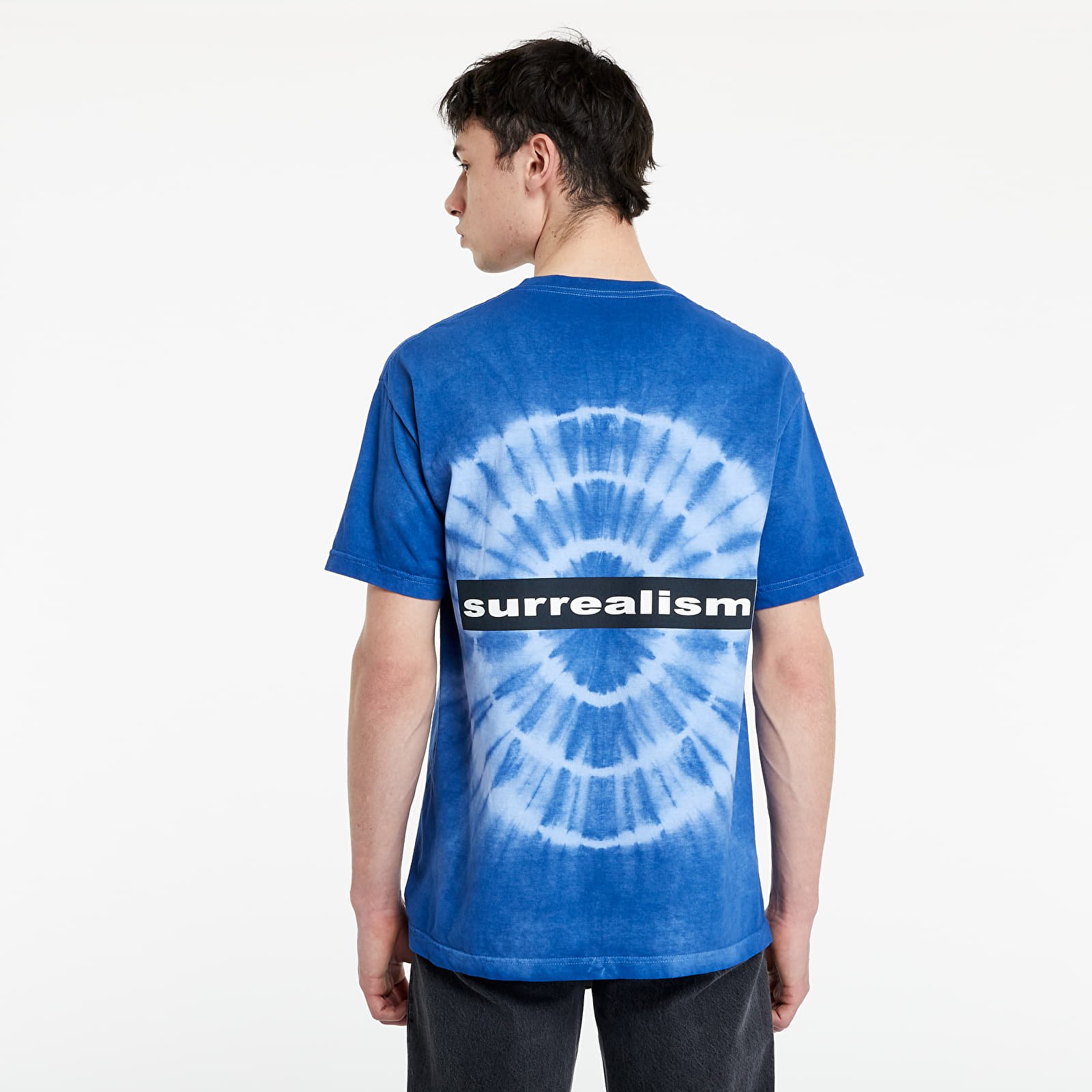 T-shirts PLEASURES Surrealism Tye Dye Shirt Blue