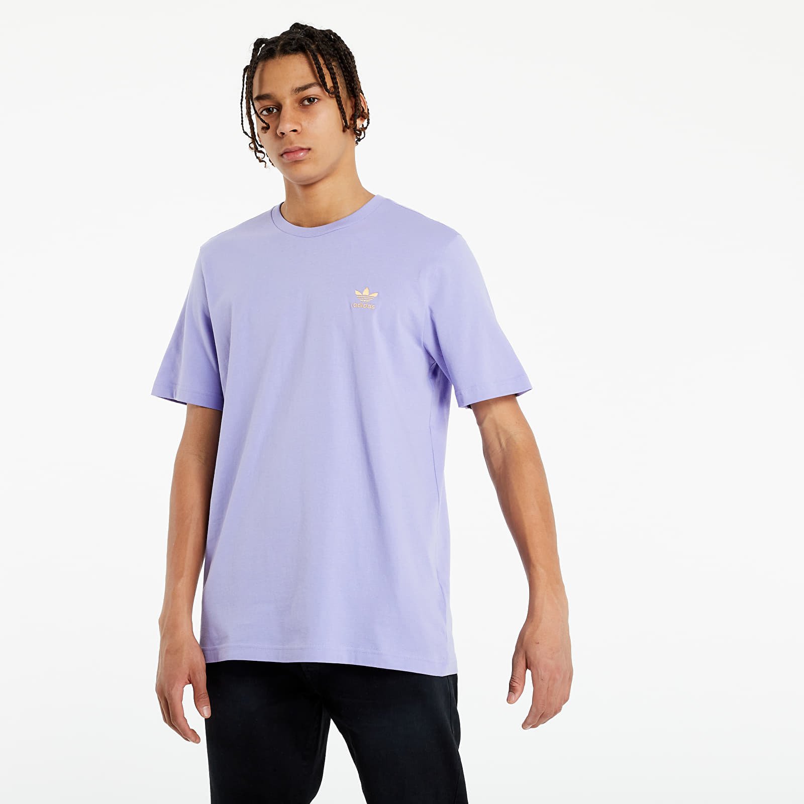 Marškinėliai adidas Essential Tee Light Purple